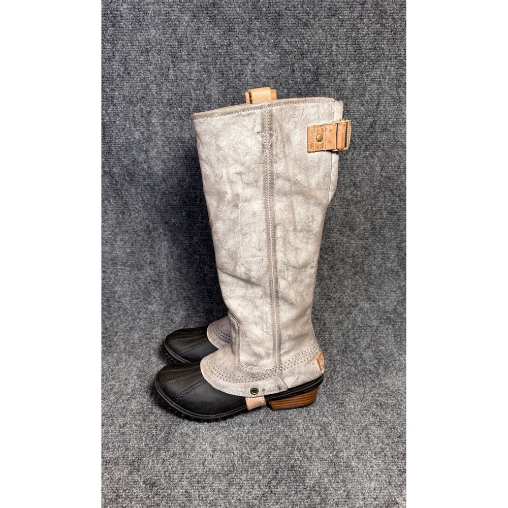 Women's Sorel Slimpack Tall Equestrian Boots‎ Size 5.5 Waterproof Fleece Lined